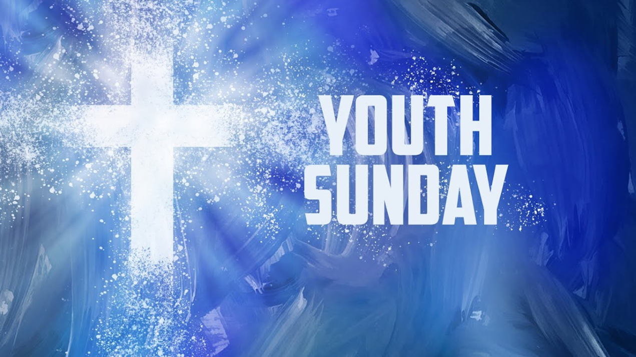 Join us for worship, Youth Sunday, May 3, 2026